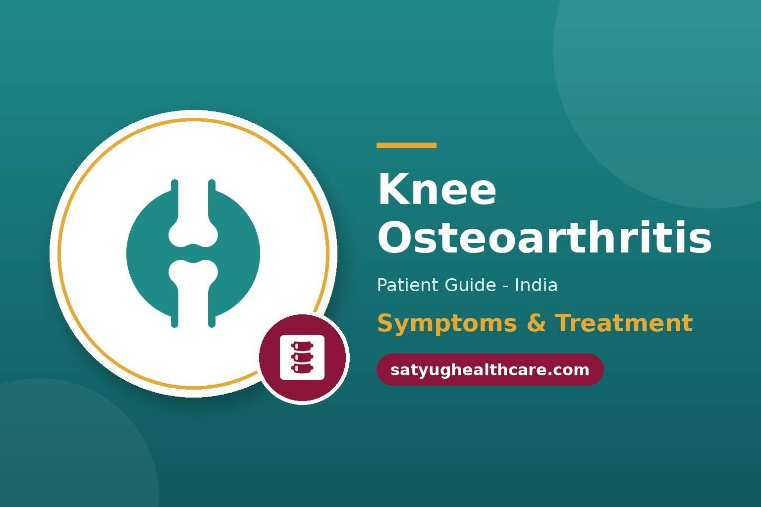 Doctor examining patient with knee osteoarthritis pain