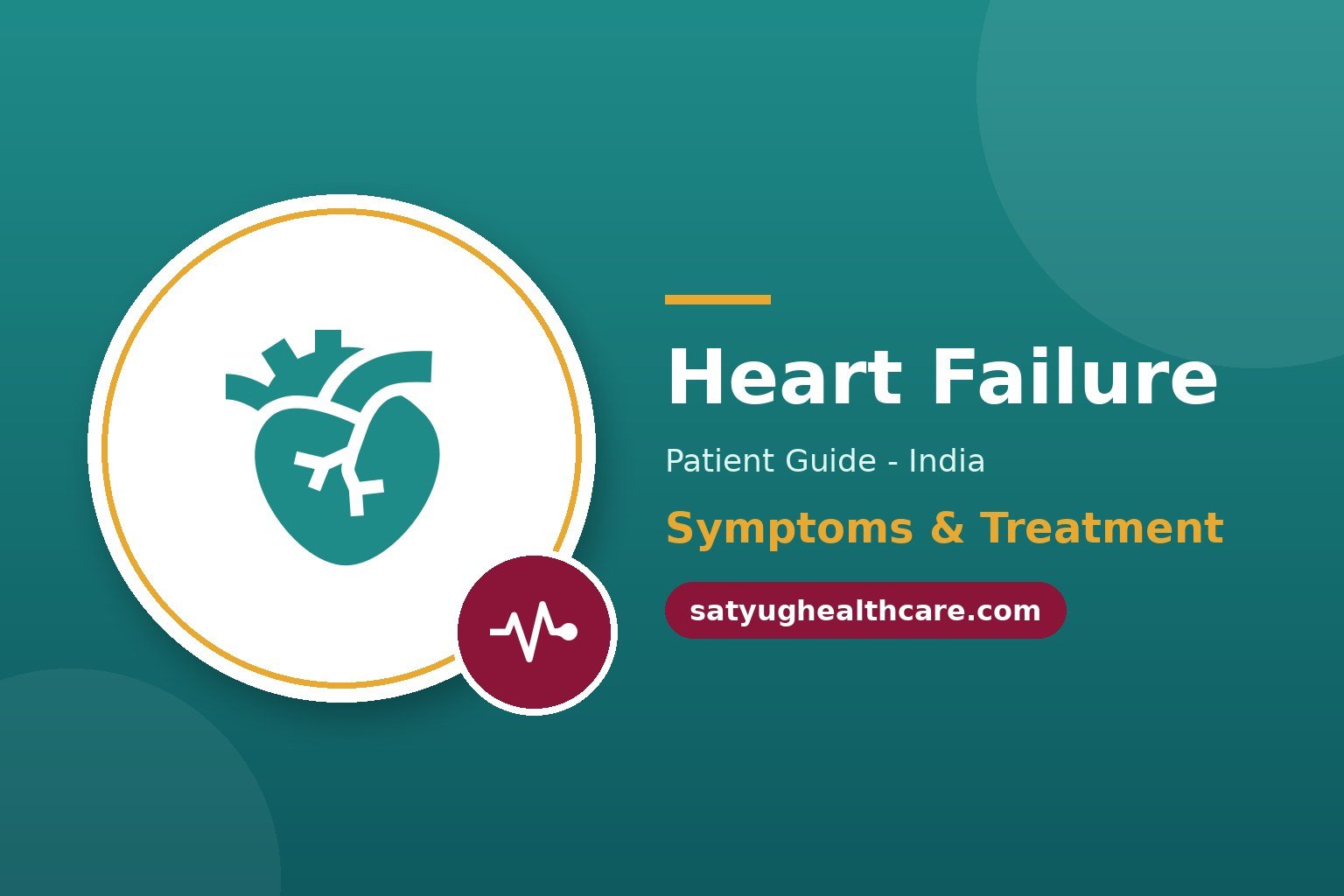 Heart failure treatment options in India