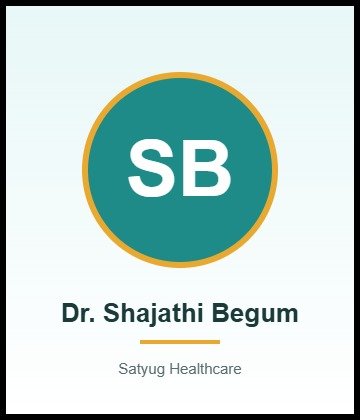 Dr. Shajathi Begum is Pediatrics Specialist at SIMS Hospital, Vadapalani, Chennai, Tamil Nadu, India