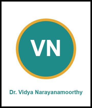Dr. Vidya Narayanamoorthy is Dentist at P. D. Hinduja Hospital, Mahim, Mumbai
