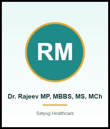 Dr. Rajeev MP, MBBS, MS, MCh (Neurosurgery) - Doctor at Satyug Healthcare