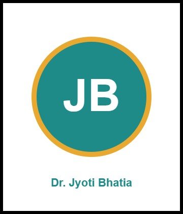 Dr. Jyoti Bhatia is Paediatrician at Apollo Hospitals, Sector 26, Noida