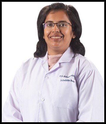 Dr. Radhika Banka is Pulmonologist at P. D. Hinduja Hospital, Mahim, Mumbai