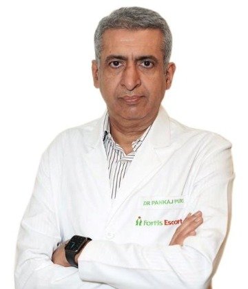 Dr. Pankaj Puri | Fortis Escorts Heart Institute, Okhla Road, New Delhi, Delhi, India