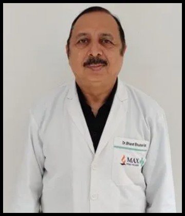 Dr. Bharat Bhushan Khatri is ENT Surgeon at Max Super Speciality Hospital, Saket, New Delhi