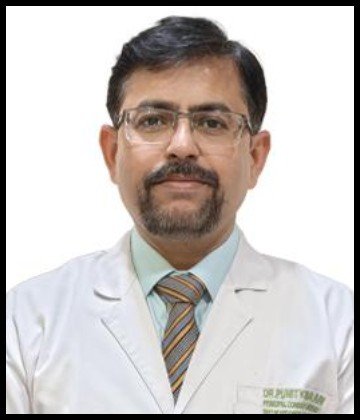 Dr. Punit Kumar Jain is Orthopaedic and Joint Replacement Surgeon at Fortis Hospital, Shalimar Bagh, New Delhi