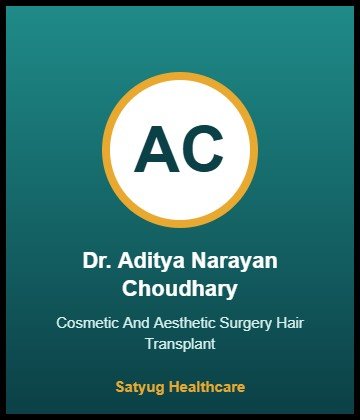 Dr. Aditya Narayan Choudhary is Plastic & Cosmetic Surgeon at Felix Hospital, Sector 137, Noida