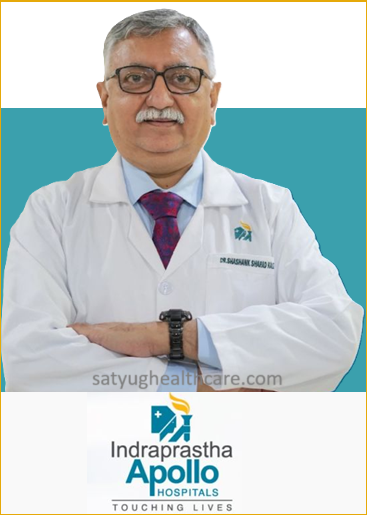 Dr. (Prof.) Shashank Sharad Kale is Neurosurgeon at Indraprastha Apollo Hospitals, Sarita Vihar, New Delhi