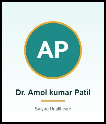 Dr. Amol kumar Patil is Specialist at Apollo Hospitals, Navi Mumbai