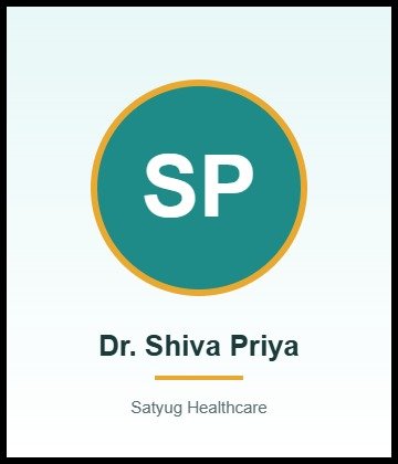 Dr. Shiva Priya – Consultant Obstetrics & Gynaecology, SIMS Hospital Chennai India