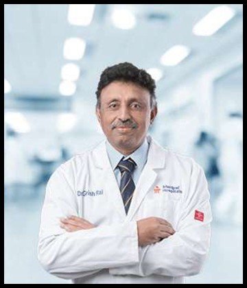 Dr. Girish Rai is Specialist at Manipal Hospitals, Old Airport Road, Bangalore