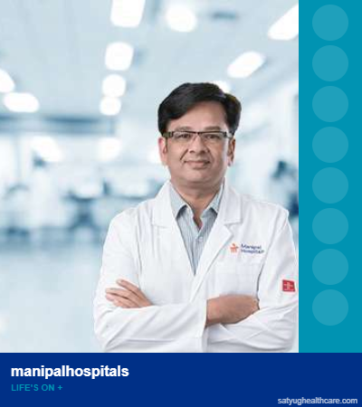  Dr. Deepak Dubey FRCS - HOD Urology Robotic Surgery & Kidney Transplant - Manipal Hospital Bangalore