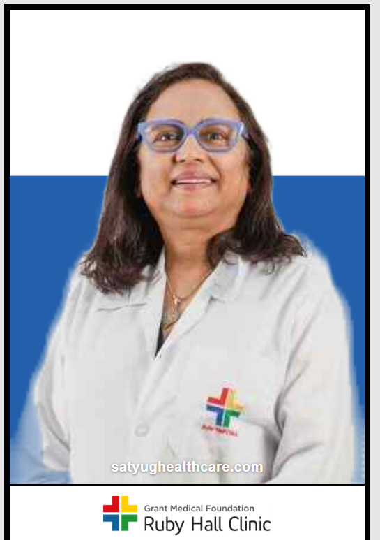 Dr. Meenu Agarwal is Obstetrician-Gynaecologist at Ruby Hall Clinic, Sassoon Road, Sangamvadi, Pune, Maharashtra, India