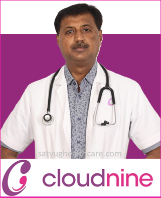Dr. Bijendra Kumar Sinha is laparoscopic and GI surgeon at Cloudnine Hospital Gurugram, Haryana, India