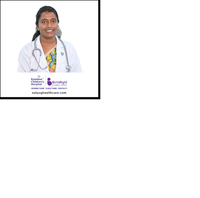 Dr. Navya Thokamooru is Obstetrician and Gynecologist at Rainbow Children's Hospital, Warangal
