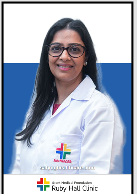 Dr. Urmi Sheth is Haematologist at Ruby Hall Clinic, Sassoon Road, Sangamvadi, Pune, Maharashtra, India