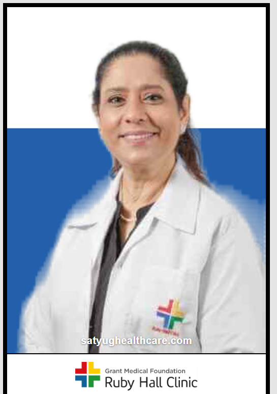 Dr. Lata Patil is Internal Physician at Ruby Hall Clinic, Sassoon Road, Sangamvadi, Pune, Maharashtra, India