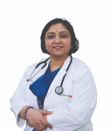 Dr. Vasundhara Aggarwal | Fortis Escorts Heart Institute, Okhla Road, New Delhi, Delhi, India