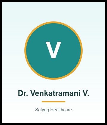Dr. Venkatramani V. is Paediatrician at Ruby Hall Clinic, Sassoon Road, Sangamvadi, Pune, Maharashtra, India
