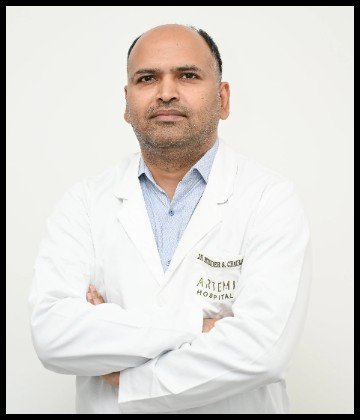 Dr. Hitender Singh Chauhan is Laparoscopic and Bariatric Surgeon at Artemis Hospital, Sector 51, Gurugram