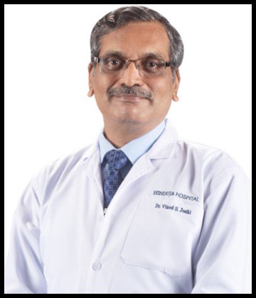 Dr. Vinod S. Joshi is Urologist at P. D. Hinduja Hospital, Mahim, Mumbai