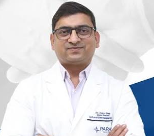 Dr. Ankur Garg is Liver Transplant & Hepato-pancreato-biliary Surgeon in Paras Hospital Sushant Lok Road, Block C, Sushant Lok Phase I, Sector 43, Gurugram, Haryana, India