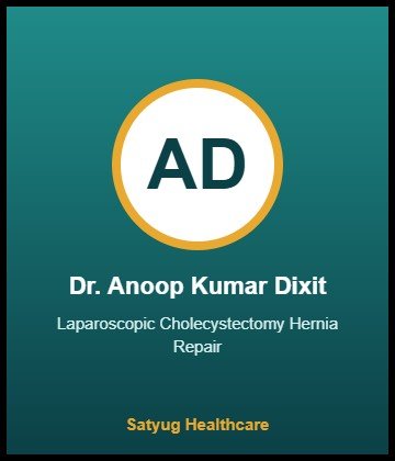 Dr. Anoop Kumar Dixit is General Surgeon at NIMS Hospital, Shobha Nagar, Jaipur