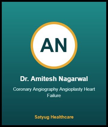 Dr. Amitesh Nagarwal is Cardiologist at NIMS Hospital, Shobha Nagar, Jaipur