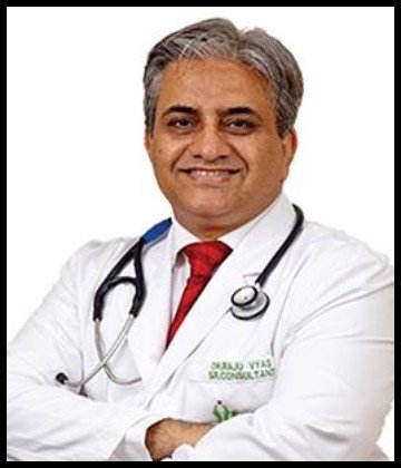 Dr. Raju Vyas is Cardiothoracic and Vascular Surgeon at Fortis Hospital, Shalimar Bagh, New Delhi