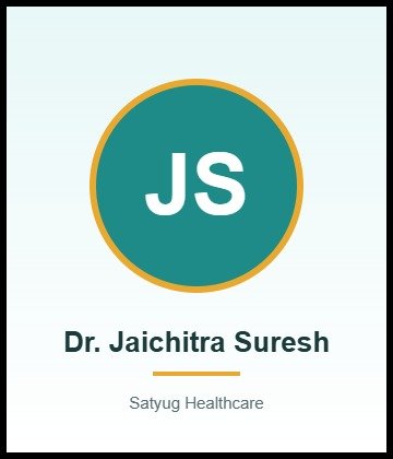 Dr. Jaichitra Suresh is Internal Medicine Specialist at SIMS Hospital, Vadapalani, Chennai, Tamil Nadu, India