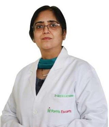 Dr. Geeta Kathuria | Fortis Escorts Heart Institute, Okhla Road, New Delhi, Delhi, India