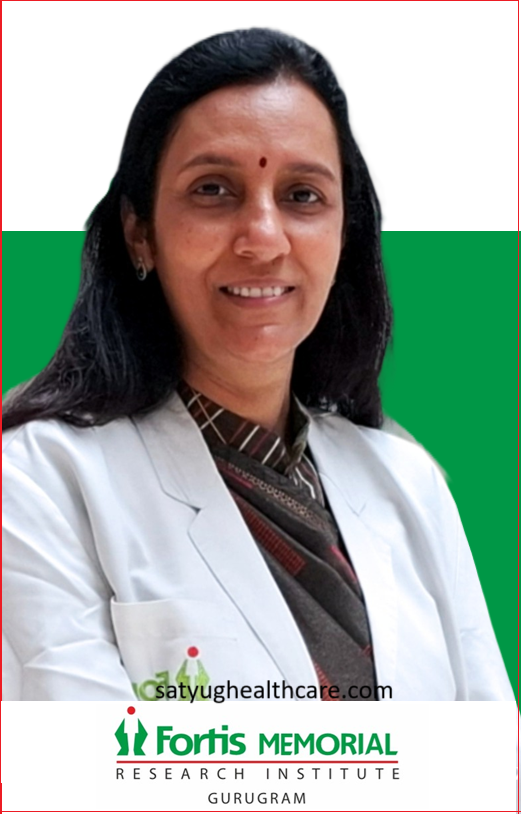 Dr. Nitika Sobti  is Obstetrician & Gynaecologist at Fortis Hospital Gurugram, Haryana, India