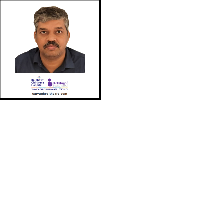  Dr. N. Prasanna Kumar is Child Psychiatrist at Rainbow Children's Hospital, Visakhapatnam