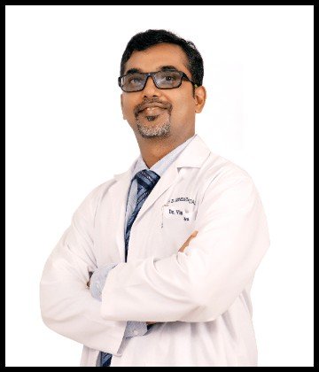 Dr. Vinay Babu is Radiation Oncologist at P. D. Hinduja Hospital, Mahim, Mumbai
