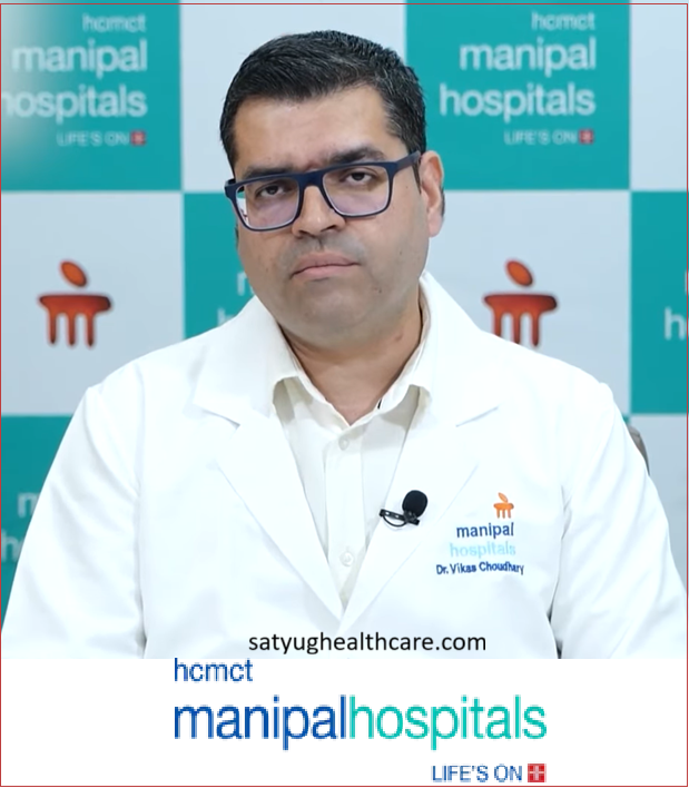 Dr. Vikas Choudhary is Radiation oncologist at Manipal Hospital Dwarka Delhi, India