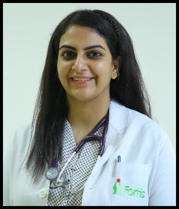 Dr. Meghna Bazaz is General Physician at Fortis Hospital, Shalimar Bagh, New Delhi