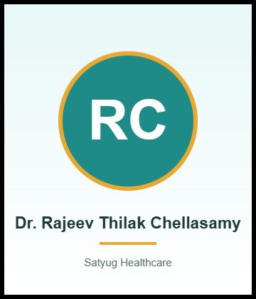 Dr. Rajeev Thilak Chellasamy is Cardiothoracic Surgery Specialist at SIMS Hospital, Vadapalani, Chennai, Tamil Nadu, India