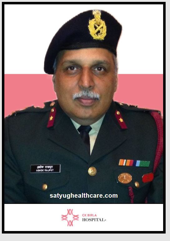 Dr (Brig) Ashok Rajput is Pulmonologist and Sleep Medicine Specialist in CK Birla Hospital, Delhi, India.