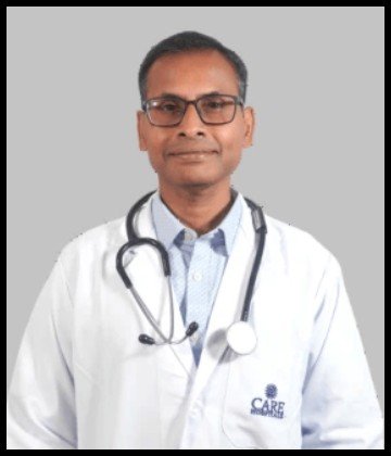 Dr. Vajrapu Rajendra is Critical Care Specialist at CARE Hospitals, Malakpet, Hyderabad
