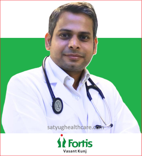 Dr. Purneshwar Kumar Pandey is Interventional Cardiologist at Fortis Hospital, Vasant Kunj, New Delhi, India