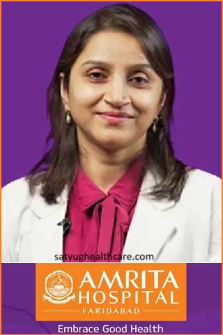 Dr. Aparna H Mahajan is Ent Specialist at Amrita Hospital Faridabad, India