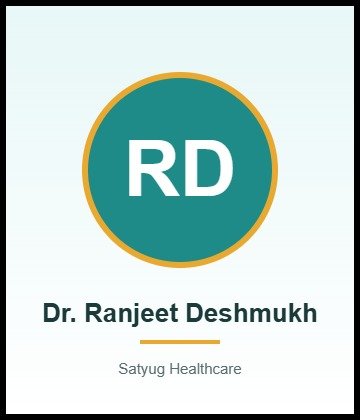 Dr. Ranjeet Deshmukh – Neurosurgeon, Sahyadri Hospital Pune Maharashtra India
