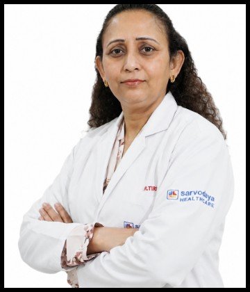 Dr. Ritu Jha is Specialist at Sarvodaya Hospital, Sector 8, Faridabad