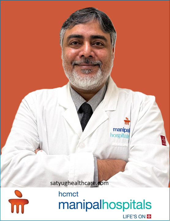Dr. Nikhil Yadav is Minimal Access & Robotic Surgeon in Manipal Hospital Dwarka, New Delhi, India