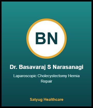 Dr. Basavaraj S Narasanagi is General Surgeon at NIMS Hospital, Shobha Nagar, Jaipur