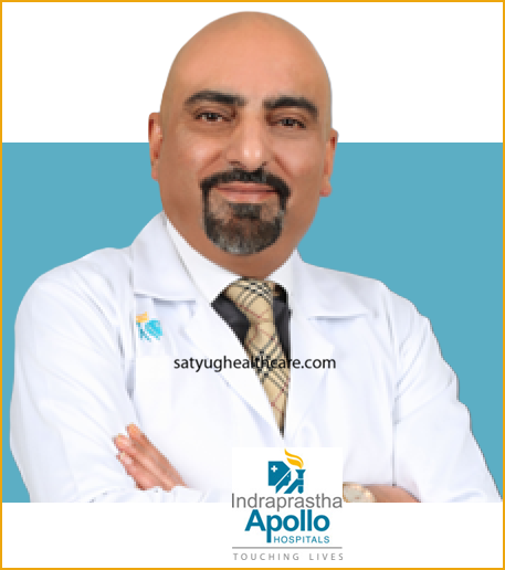 Dr. Sameer Kaul is Surgical Oncologist at Apollo Hospital Sarita Vihar,  Mathura Road, New Delhi, India