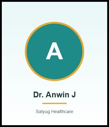 Dr. Anwin J is Internal Medicine Specialist at SIMS Hospital, Vadapalani, Chennai, Tamil Nadu, India