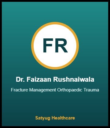 Dr. Faizaan Rushnaiwala is Orthopaedic Surgeon at Saifee Hospital, Charni Road, Mumbai