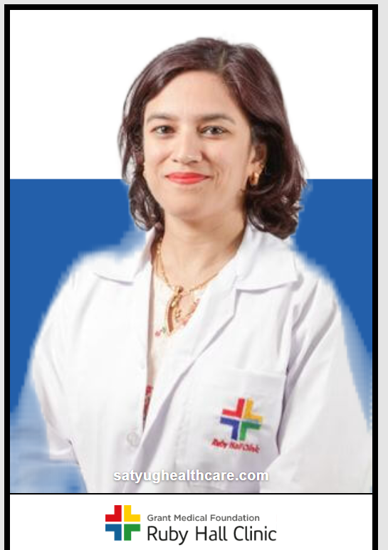  Dr. Smruti Hindaria is Cardiovascular & Thoracic Surgeon at Ruby Hall Clinic, Sassoon Road, Sangamvadi, Pune, Maharashtra, India