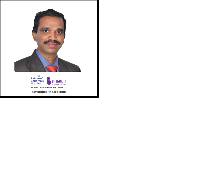 Dr. B.S.C.P Raju is Pediatrician and Neonatologist at Rainbow Children's Hospital, Vijayawada